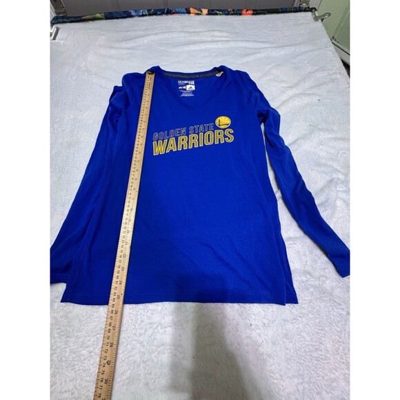 Golden State Warriors Women's Adidas Ultimate Tee - Size‎ Medium Climalite Blue - Picture 4 of 10